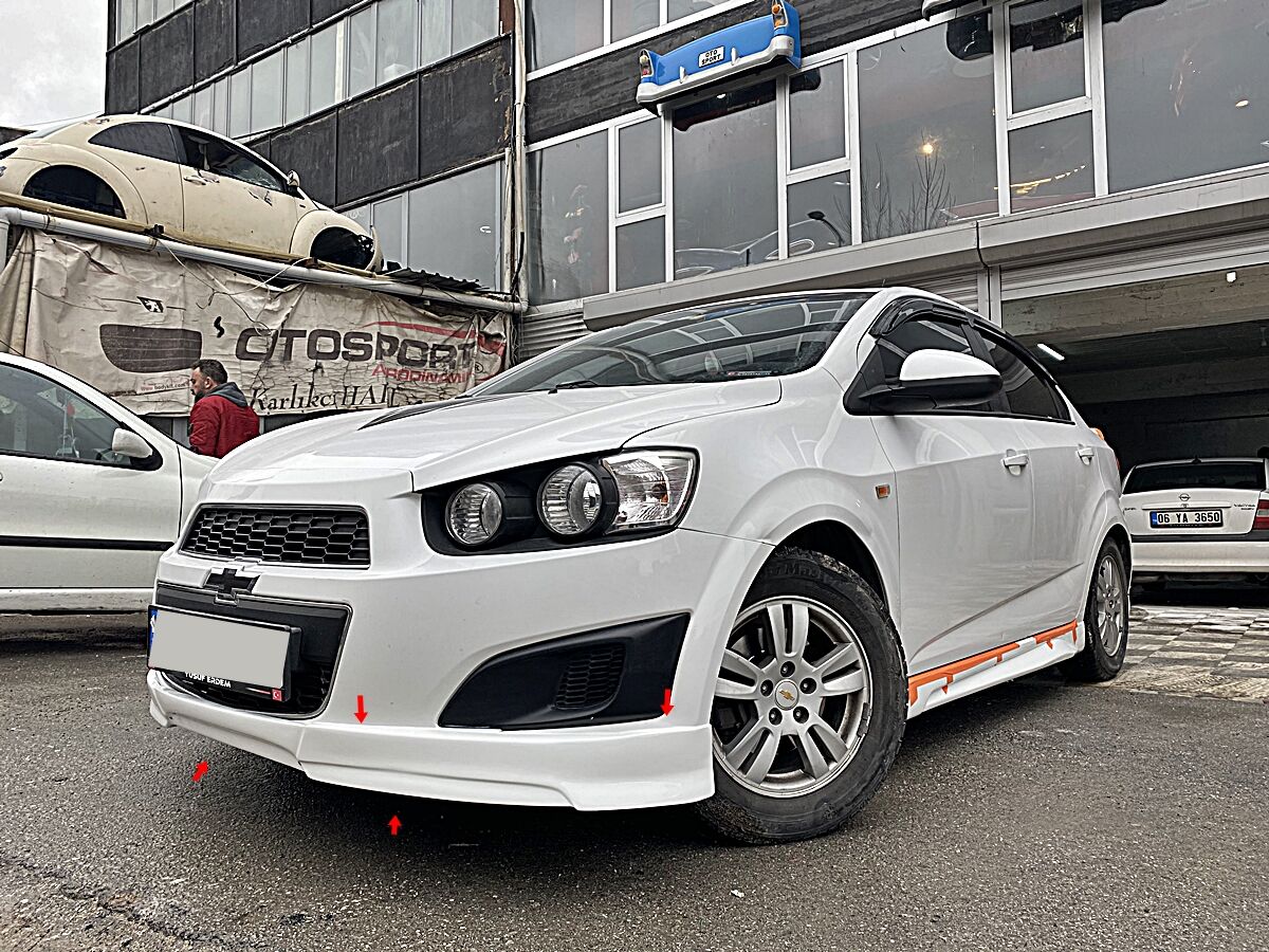 Chevrolet Aveo Sedan Ön Tampon Eki