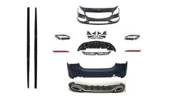 Mercedes W117 Cla Serisi Uyumlu Oem Amg Set (Ön Arka Tampon, Diamond Panjur,Marşpiyel,Egzozlar)