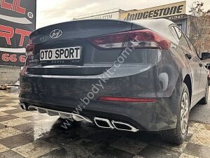 Hyundai Elantra Uyumlu Yedek Parça Difüzör Plastik İthal