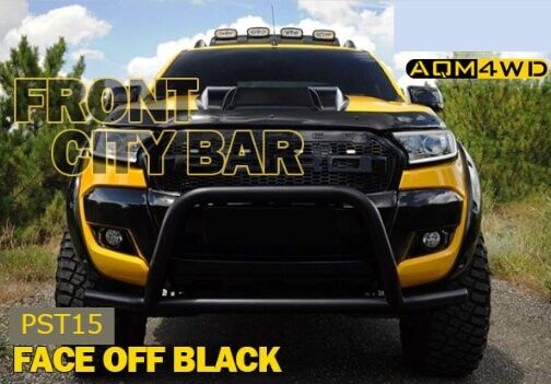 Isuzu D-Max 2006+ Off Road Ön Tampon Koruma Demiri Siyah Face Off AQM4WD