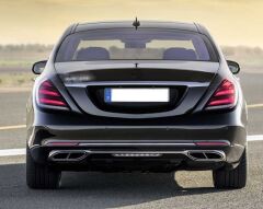 Mercedes W222 S Serisi 2014-2020 Uyumlu MayBach Body Kit (Maybach Far Ve Stop Dahil)