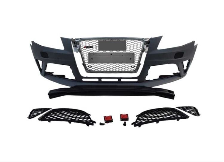 Audı A4 2008-2012 Rs4 Ön Tampon Panjur Seti