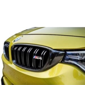 Bmw F32-F33 2013-2019 Uyumlu Yedek Parça M4 Çift Çizgi Böbrek Panjur Piano Black