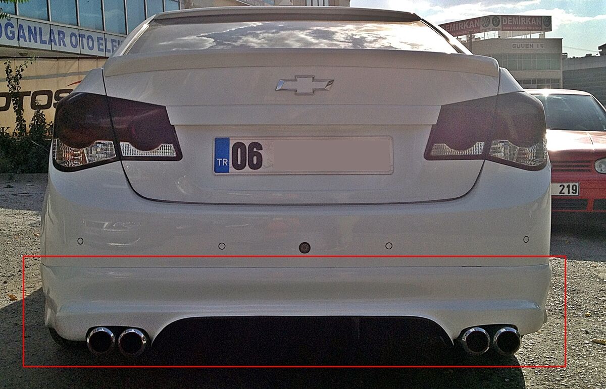 Chevrolet Cruze Arka Tampon Eki