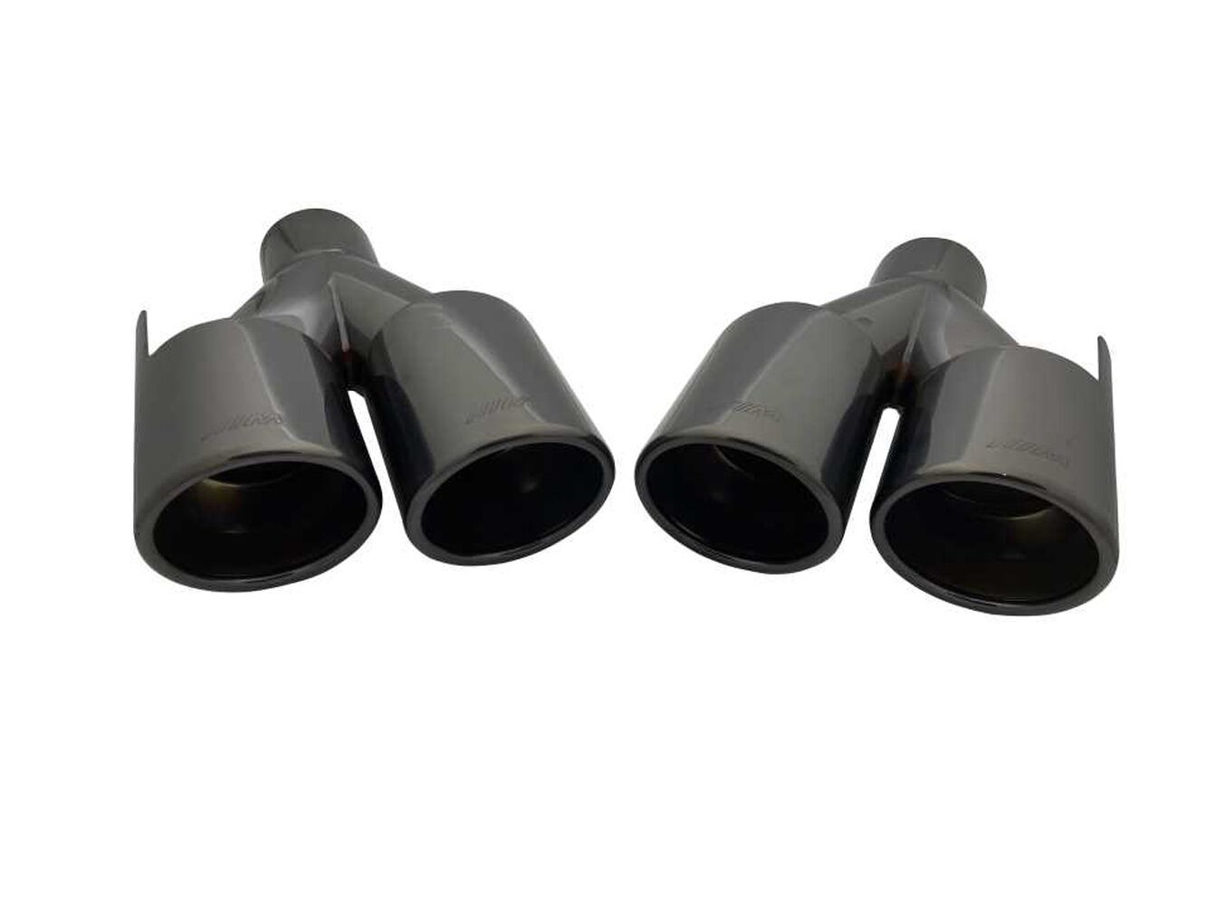 Bmw M-Performance Yuvarlak Egzoz Ucu Seti Siyah