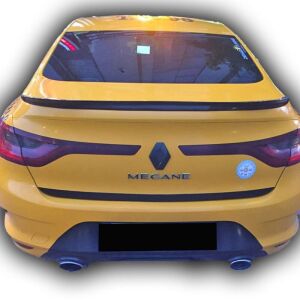Renault Megane 4 Uyumlu Yedek Parça Yarasa Kanat Spoiler Boyasız