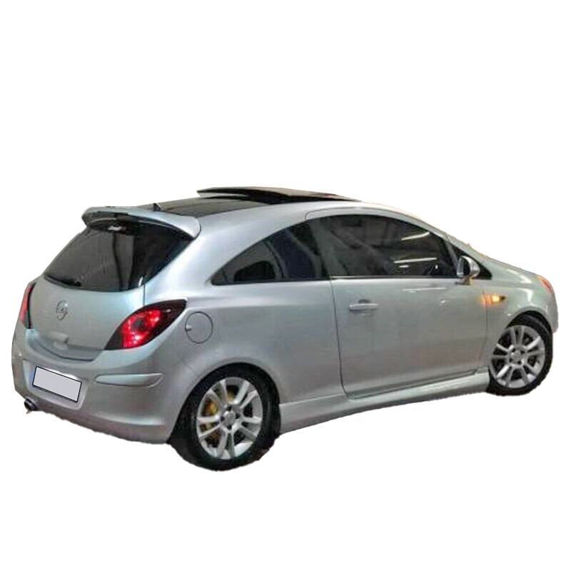 Opel Corsa D 2 Tek Kapı Uyumlu Yedek Parça Spoiler Boyalı Fiber