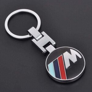 Bmw M Uyumlu Yedek Parça Logolu Anahtarlık Siyah