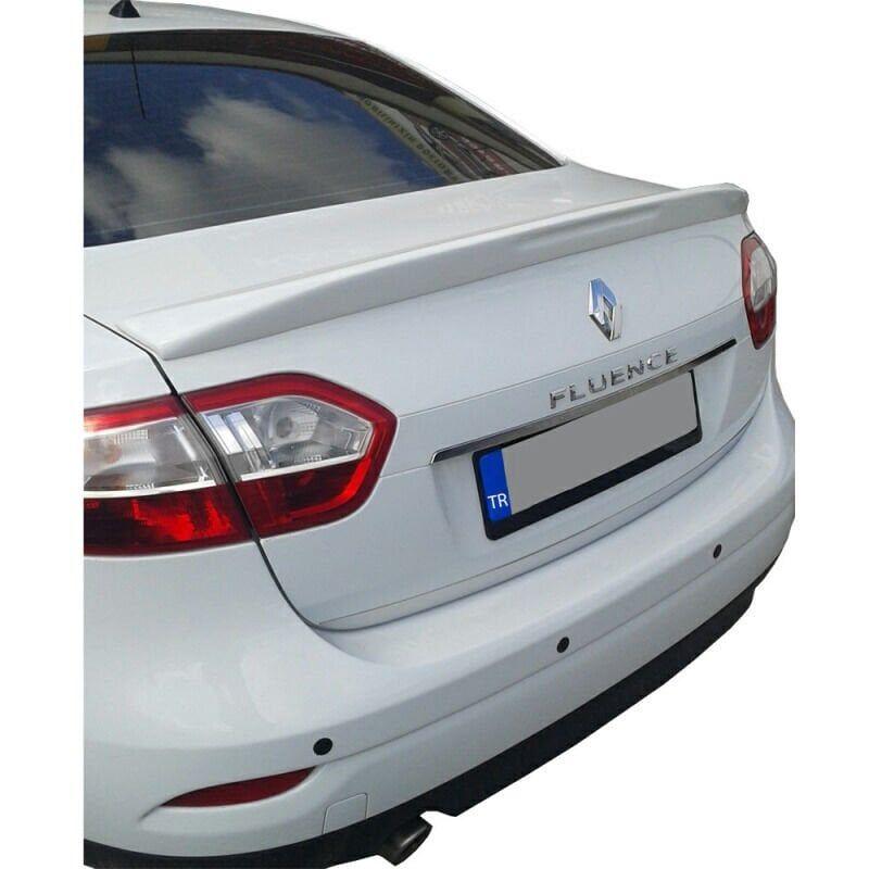 Renault Fluence Uyumlu Yedek Parça Spoiler Boyalı Fiber