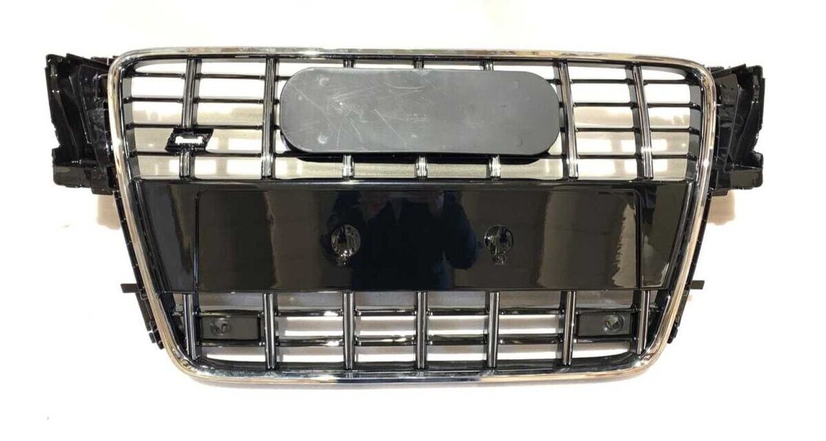 Audi A5 S5 2008-2012 Uyumlu Yedek Parça Panjur Siyah