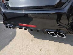 Honda Civic Fc5 2016-2020 Difüzör Kare Egzoz Piano Black