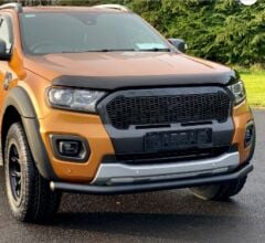 Toyota Revo 2006+ Off Road Ön Tampon Koruma Demiri Siyah (Tekli Bıyık) AQM4WD