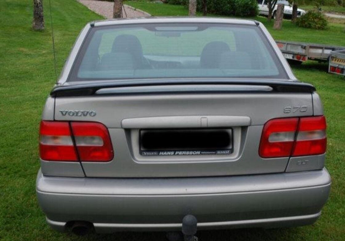 Volvo S50 Sedan Uyumlu Yedek Parça R Spoiler