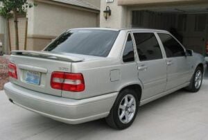 Volvo S50 Sedan Uyumlu Yedek Parça R Spoiler