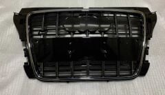 Audi A3 2008-2012 S3 Panjur - Siyah / Krom