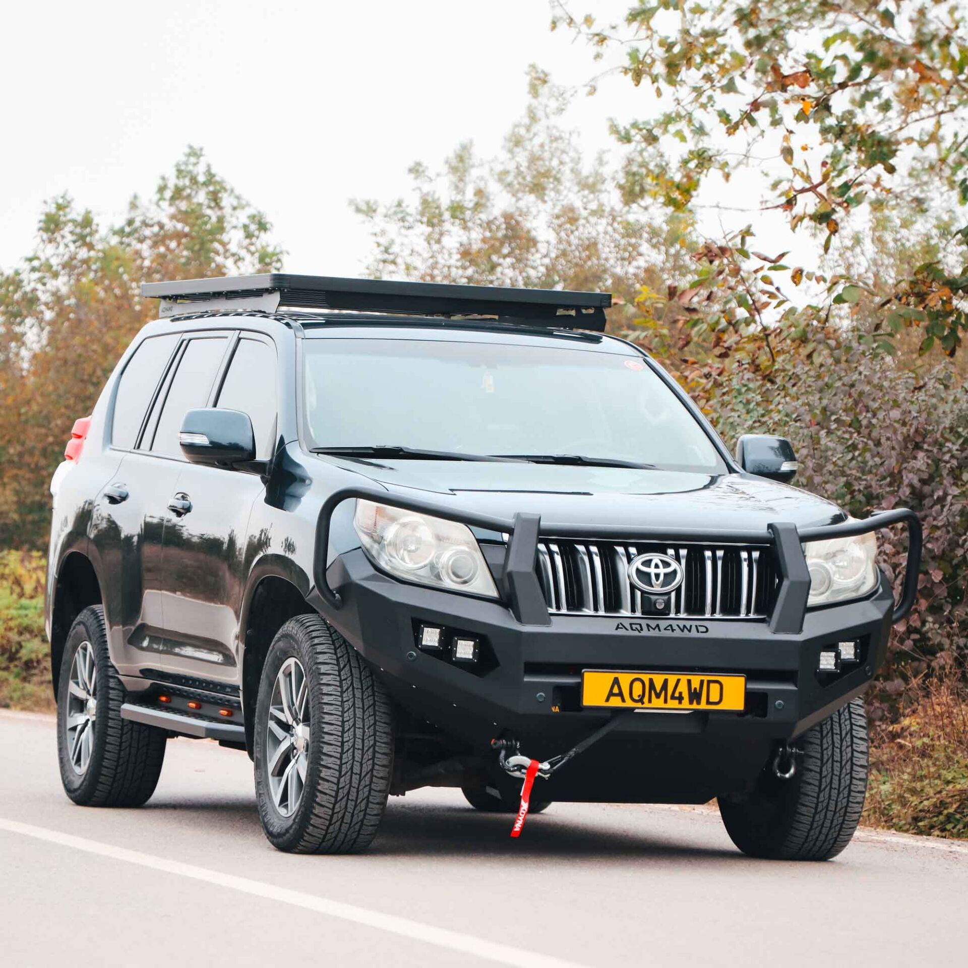 Toyota Hilux 2015+ Ön Koruma Black AQM4WD X50