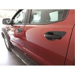 Ford Ranger 2012+ Dış Kapı Kolu Kaplama Siyah