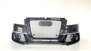 Audi A3 2009-2012 Rs3  Uyumlu Yedek Parça Ön Tampon Panjur Seti -Hatchback (8p Makyajlı Kasa)