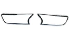 Ford Ranger 2012-2020 Far Çerçevesi Kaplama Siyah