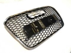 Audi A6 2012-2015 Panjur S6 Krom/Nikelaj Çerçeve