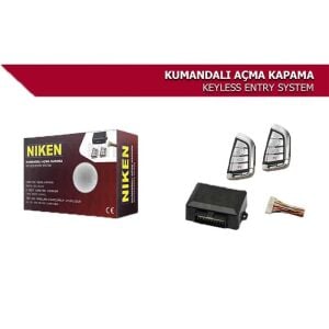 Niken Oto Açma Kapama Uzaktan Kumanda Seti - Model 13