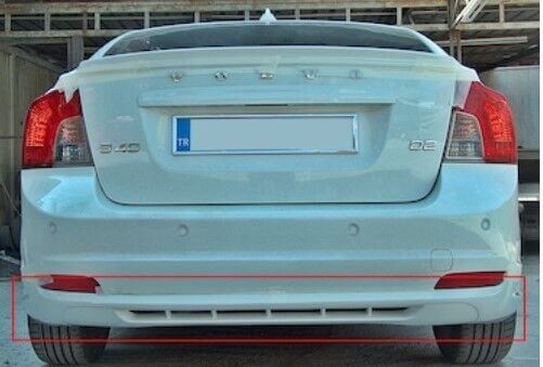 Volvo S40 2008 Uyumlu Yedek Parça Arka Tampon Eki