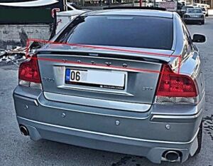 Volvo S60 R Design Uyumlu Yedek Parça Spoiler