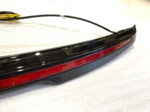 Audi A3 Sedan 2013-2019  Uyumlu Yedek Parça Led Spoiler Piano Black