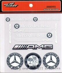 Bmw Uyumlu Yedek Parça M Performance Sticker 12 Adet Beyaz