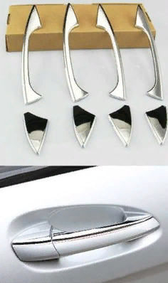 Mercedes W176 / W204 / W212 / W117 Uyumlu Kapı Kolu Kaplama Nikelaj