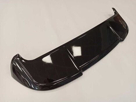 Audi A3 Hb 2014-2018  Uyumlu Yedek Parça Cam Üstü Spoiler Piano Black