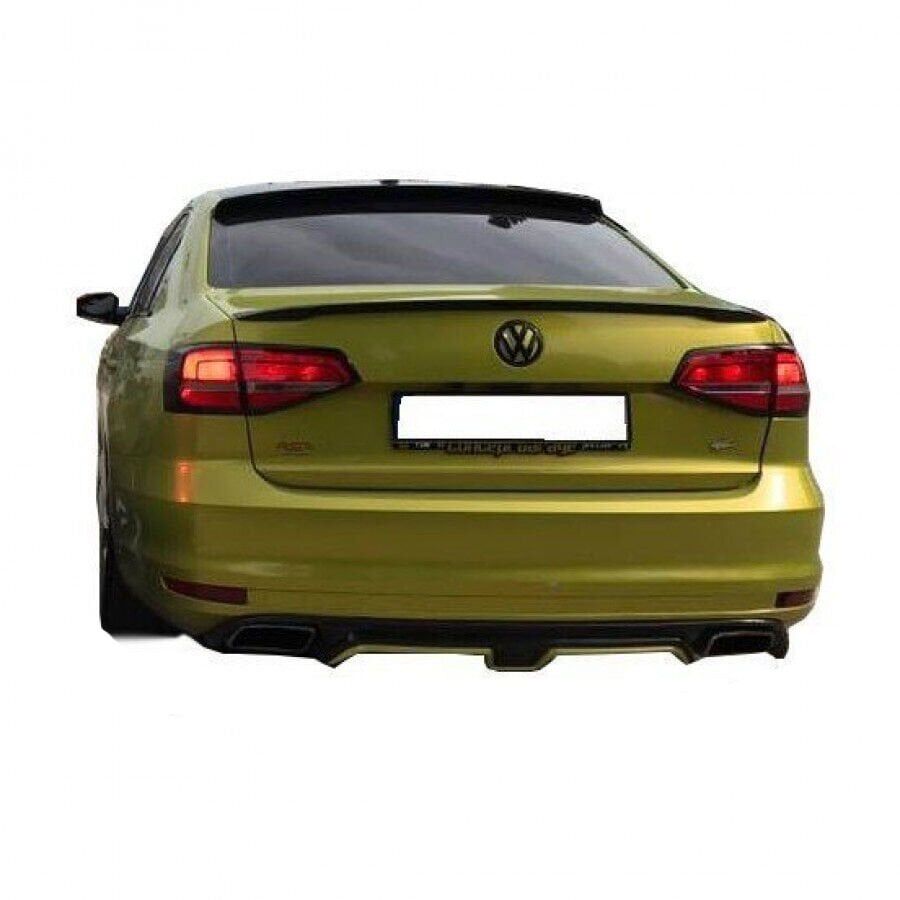 Volkswagen Jetta 2015 - 17 Uyumlu Yedek Parça Custom Difüzör Plastik Boyasız