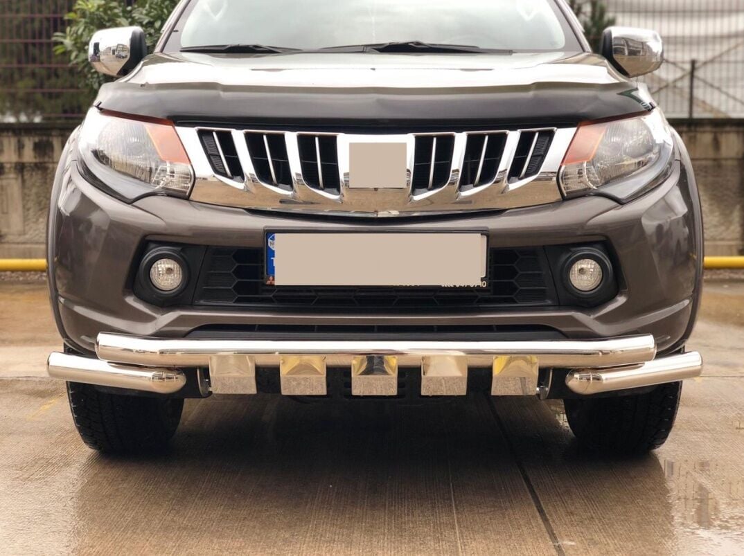 Isuzu D-Max 2006+ Off Road Krom Ön Koruma Ön Tampon Koruma Demiri Krom Glocity AQM4WD