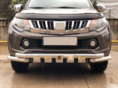 Isuzu D-Max 2006+ Off Road Krom Ön Koruma Ön Tampon Koruma Demiri Krom Glocity AQM4WD