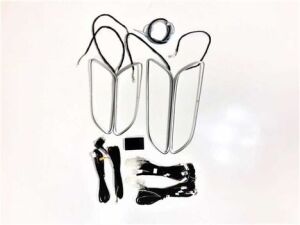 Mercedes W176 A W117 CLA GLA Uyumlu Yedek Parça 64 Renk Ambiyans Aydınlatma Aplikasyon Kontrollü