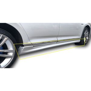 Volkswagen Passat B8 2015 - 2019 Uyumlu Yedek Parça R Line Marşpiyel Plastik Boyasız