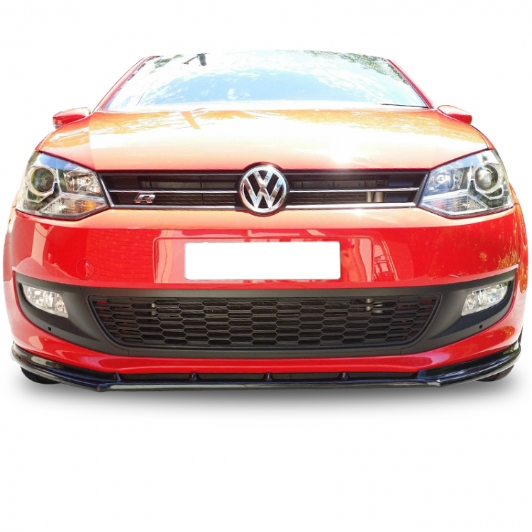 Volkswagen Polo 2010 - 14 Uyumlu Yedek Parça Maxton Ön Lip Plastik Boyasız