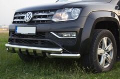 Volkswagen Amarok 2010+ Off Road Krom Ön Koruma Ön Tampon Koruma Demiri Krom Glocity AQM4WD