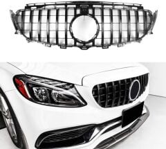 Mercedes W205 C Serisi 2019+ Uyumlu Panjur Gtr Siyah