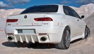 Alfa Romeo 156 GT Arka Tampon Boyasız
