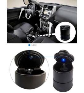 Araç İçi Işıklı Küllük