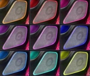 Mercedes W117 Uyumlu Yedek Parça Hoparlör Aydınlatma Ambiyans 64 Renk  (Orijinal Ambiyans Sistem ile Uyumlu Model)