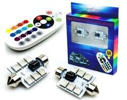 Uzaktan Kumandalı 36MM RGB Renkli Led