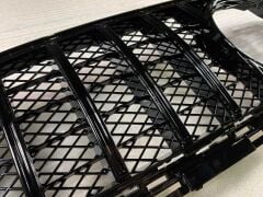 Mercedes W213 E Serisi 2020+ Uyumlu Gtr Panjur Siyah - Telli Versiyon (Mesh Style)