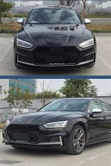 Audi A5 2017 Ve Sonrası Rs5 Quattro Siyah Panjur