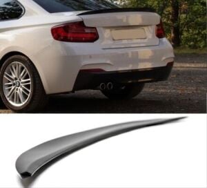 Bmw 2 Serisi F22 2011-2018 Uyumlu Yedek Parça Spoiler Parlak Siyah