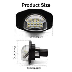 Toyota Auris 2006 ve Sonrası Oem Plaka Ledi