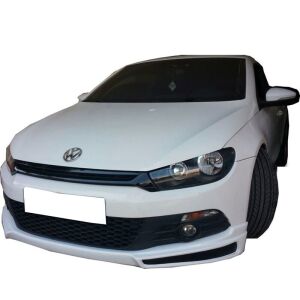 Volkswagen Scirocco 2009 - 2014 Uyumlu Yedek Parça Je Design Ön Ek Plastik Boyasız