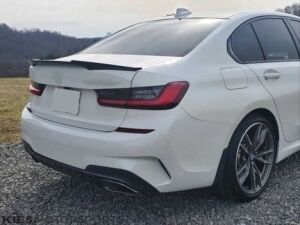 Bmw 3 Serisi G20 2019+ Uyumlu Yedek Parça M4 Spoiler Parlak Siyah