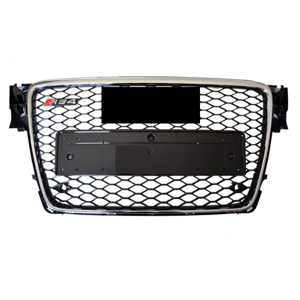 Audi A4 2008-2012 Rs4 Panjur Siyah-Krom